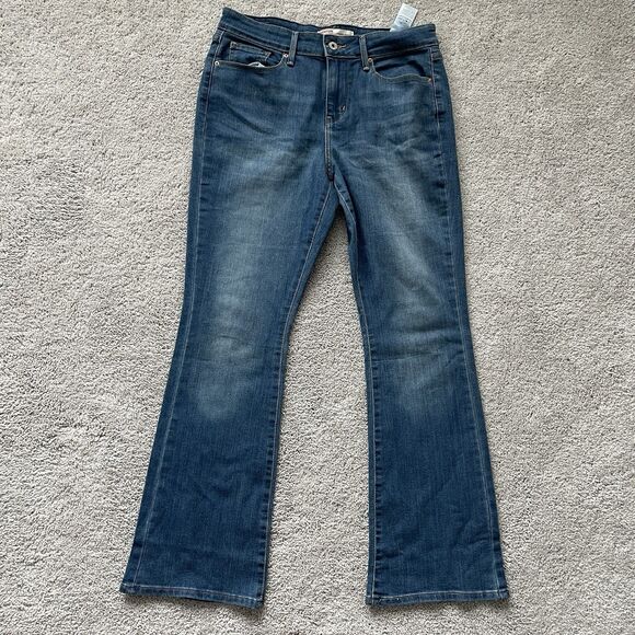 Signature by Levi Strauss Denim - Signature by Levi Strauss Jeans Womens 30x28 Mid Rise Bootcut Stretch Denim